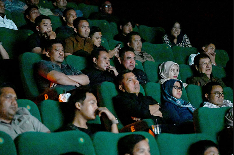 Nonton Bareng Film ‘Believe’, Bobby Nasution Tekankan Nilai Keteladanan Pemimpin