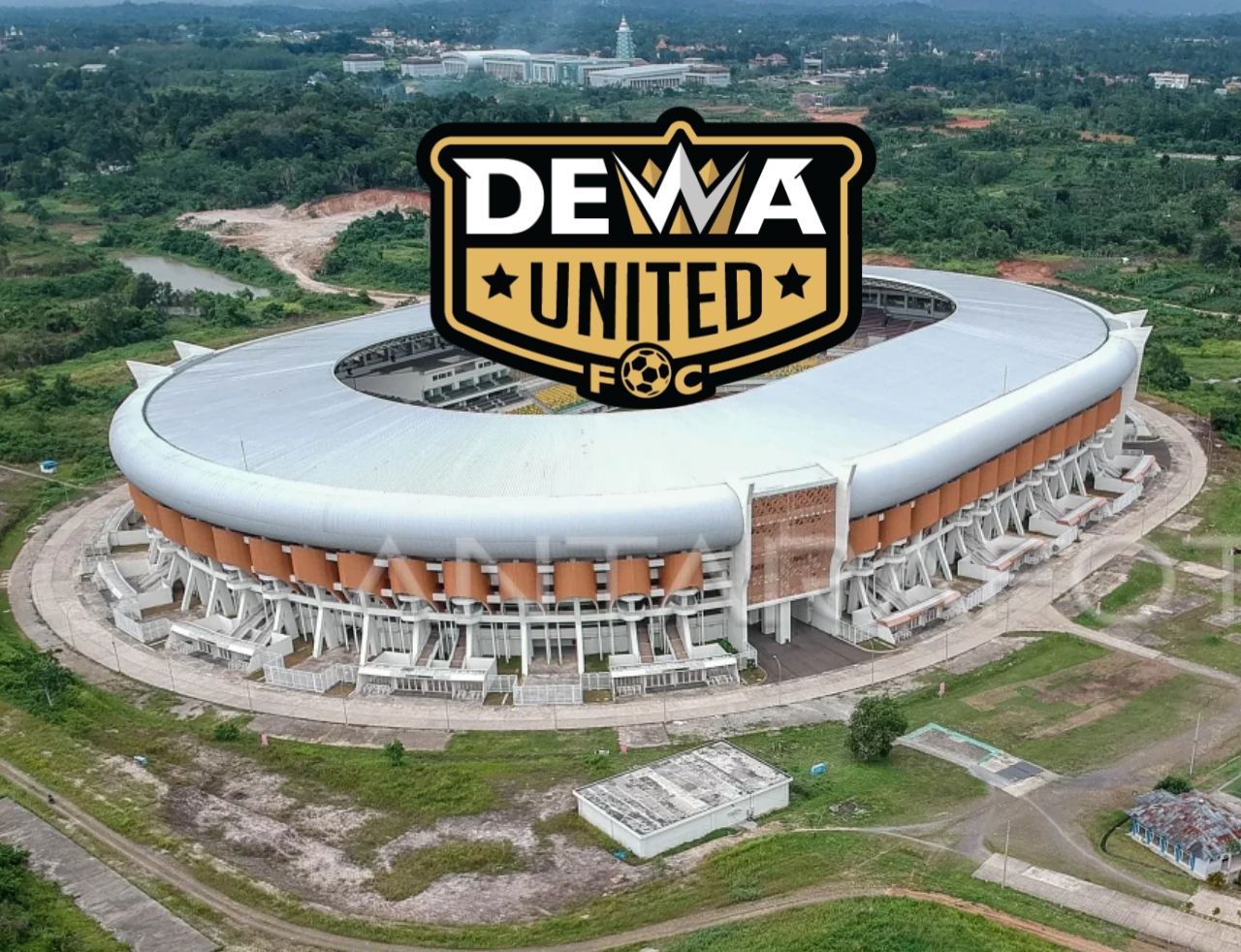 Dewa United Resmi Bermarkas di Banten International Stadium