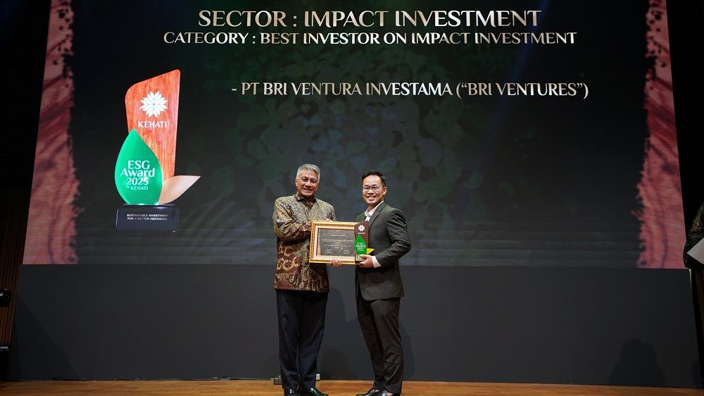 BRI Ventures Raih Penghargaan Investor Terbaik di Bidang Investasi Berdampak