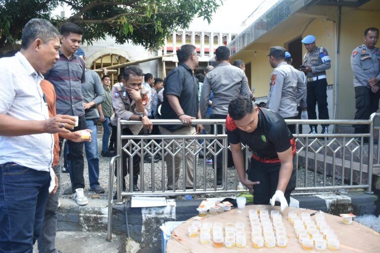 Empat Personel Polres Bulukumba Positif Narkoba usai Tes Urine Saat Sidak Polda Sulsel