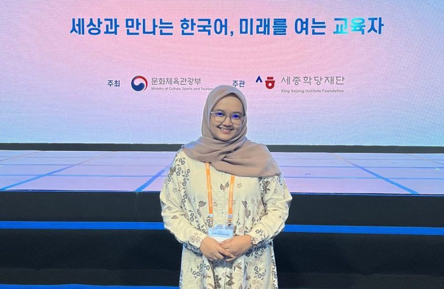 Aceh Punya Wakil! Khairunnisa Usman Jadi Guru Bahasa Korea Pertama yang Tembus Konferensi Dunia di Seoul