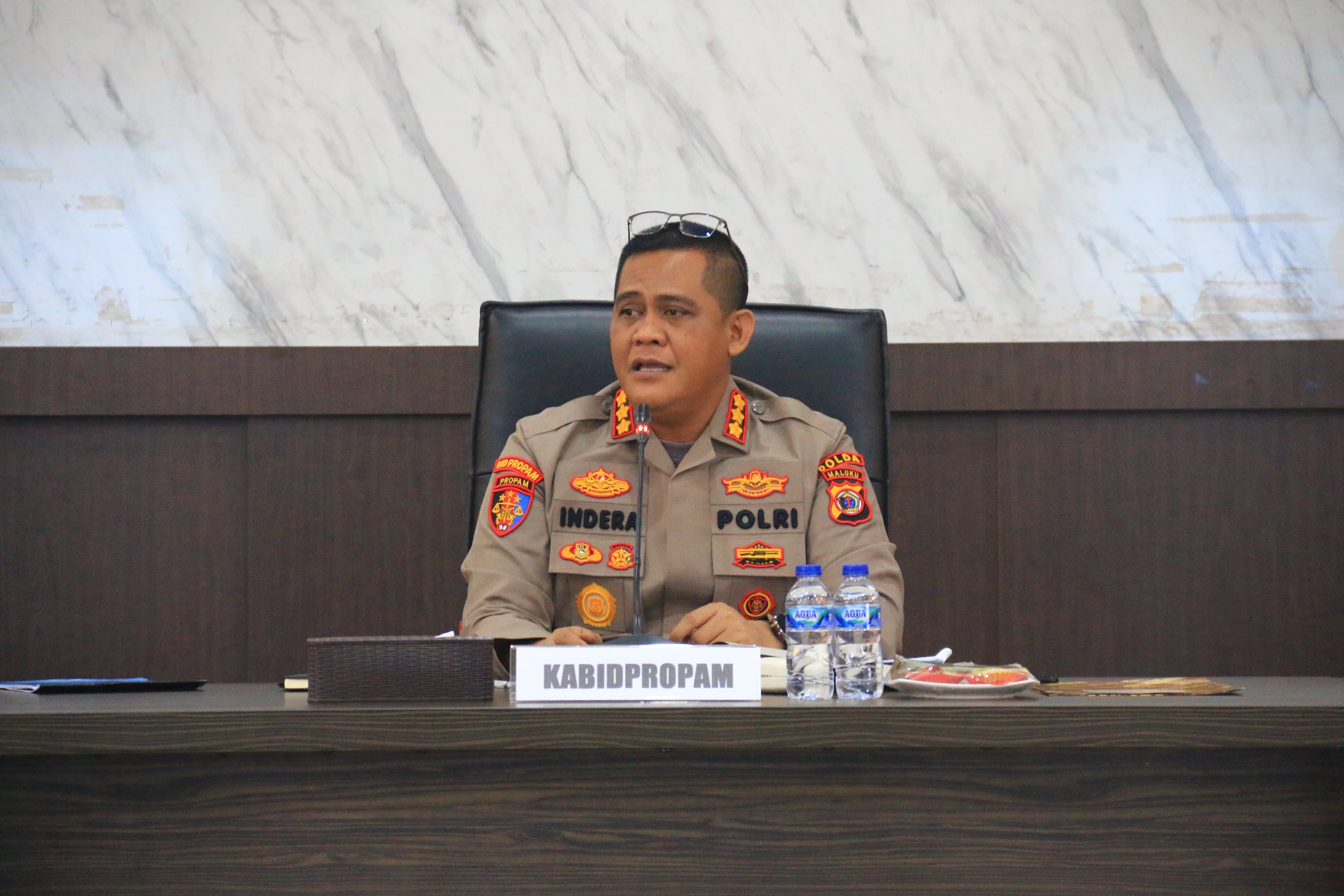 Kabid Propam Polda Maluku: Tidak Ada Toleransi Terhadap Pelanggaran Anggota