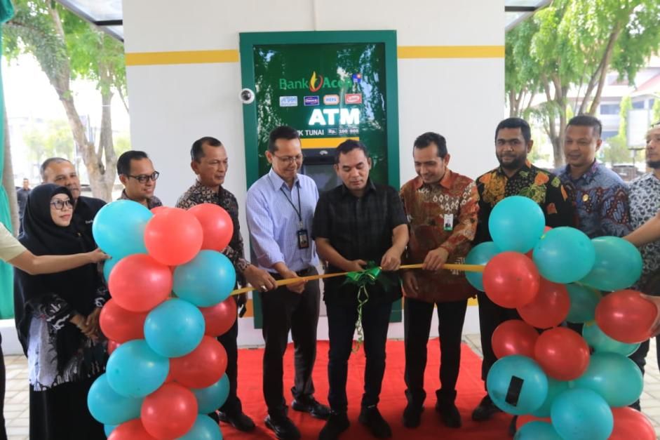 Transformasi Digital! Lhokseumawe Jadi Lokasi Perdana ATM Drive Thru Bank Aceh