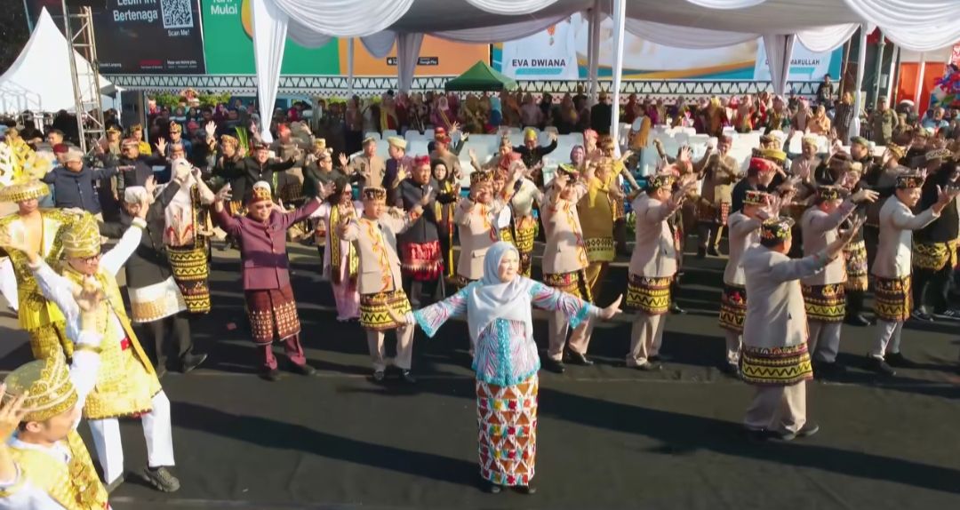 Tari Ngigel Melestarikan Budaya Dan Tradisi di Bandar Lampung