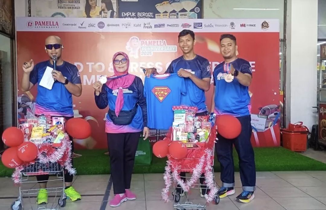 Berhadiah Utama Umrah, Pamela Runniversary 2025 Rayakan 50 Tahun dengan Lari Lintas Generasi di Mandala Krida