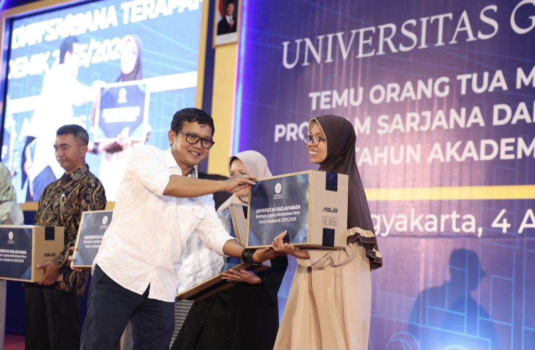 Gelar Temu Orang Tua Mahasiswa Baru Pada Pionir Hari Ini, UGM Bagikan Laptop Hingga Berikan Subsidi UKT Gratis