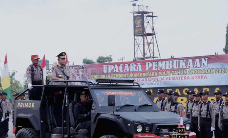 Kapolda Sumut Resmi Buka Pendidikan Bintara Polri Tahun 2025–2026