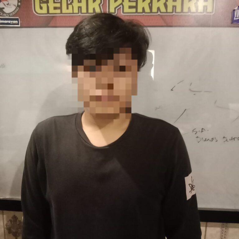 Pengedar Tembakau Sintesis Di Bekuk Satresnarkoba Polres Serang