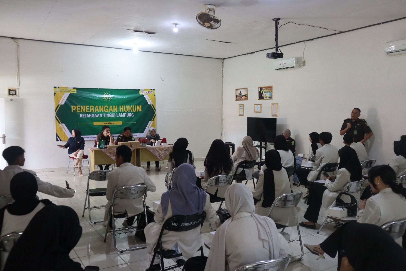 Kejati Lampung Edukasi Mahasiswa Universitas Saburai Tentang Pencegahan Korupsi