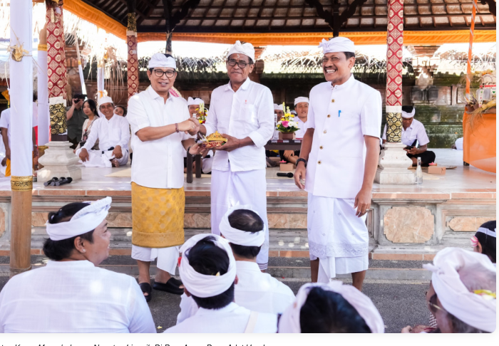 Karya Mapedudusan, Ngenteg Linggih di Pura Anyar Desa Adat Umahanyar