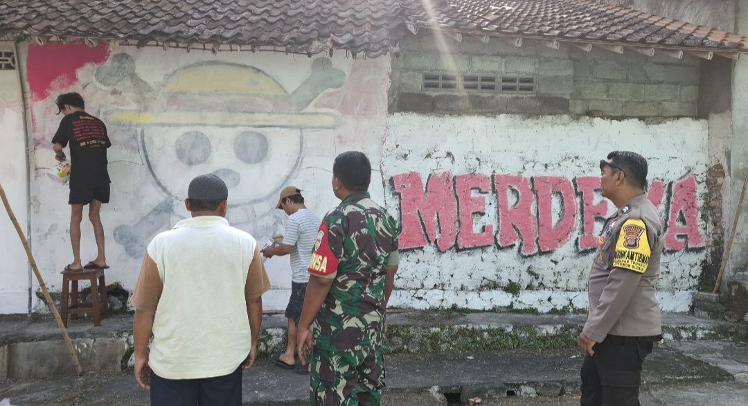 Warga Dukuh Temulawak Sleman Kecewa Diminta Hapus Mural One Piece, Bhabinkamtibmas Ini Siap Fasilitasi Kreavitas Seni Ketimbang Vandalisme
