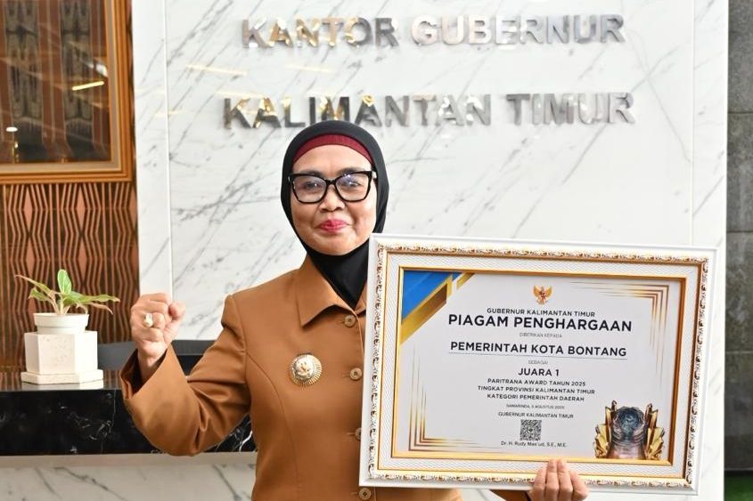 Bontang Raih Juara 1 Paritrana Award, Komitmen Pemkot Lindungi Pekerja Rentan