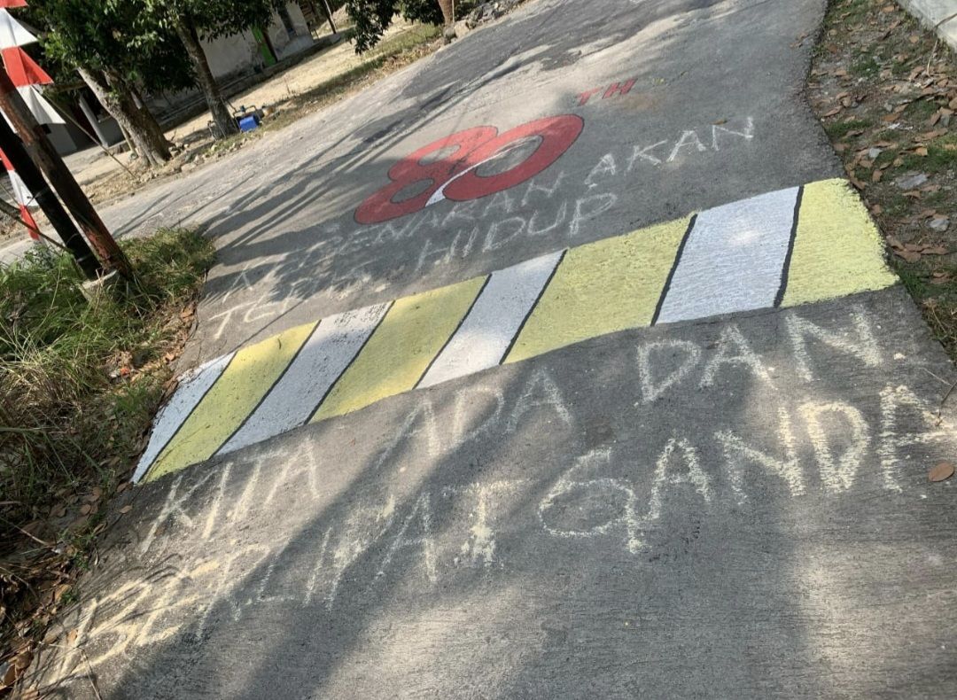 Mural One Piece di Dukuh Temuwuh Sleman Dihapus, Kepala Dukuh Minta Warga Semarakkan HUT RI 80 Bertajuk Mengenang Para Pahlawan