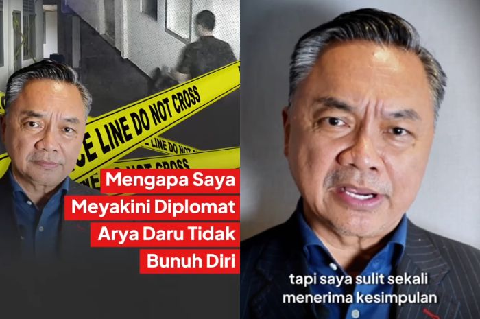 Tak Yakin Arya Daru Bunuh Diri, Dino Patti Djalal Ungkap Sederet Kejanggalan