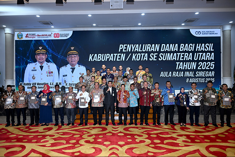 Pemprov Sumut Bayar Rp674 Miliar Utang DBH untuk Kabupaten Kota