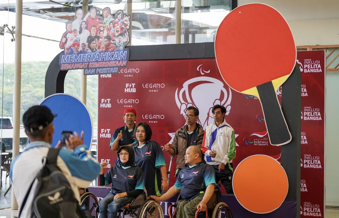 Rayakan Hari Kemerdekaan, Cahaya Manthovani Gaungkan Semangat Inklusi Lewat Kejuaraan Tenis Meja