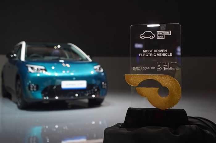 AION UT Sabet Most Driven EV di GIIAS 2025, Intip Performanya