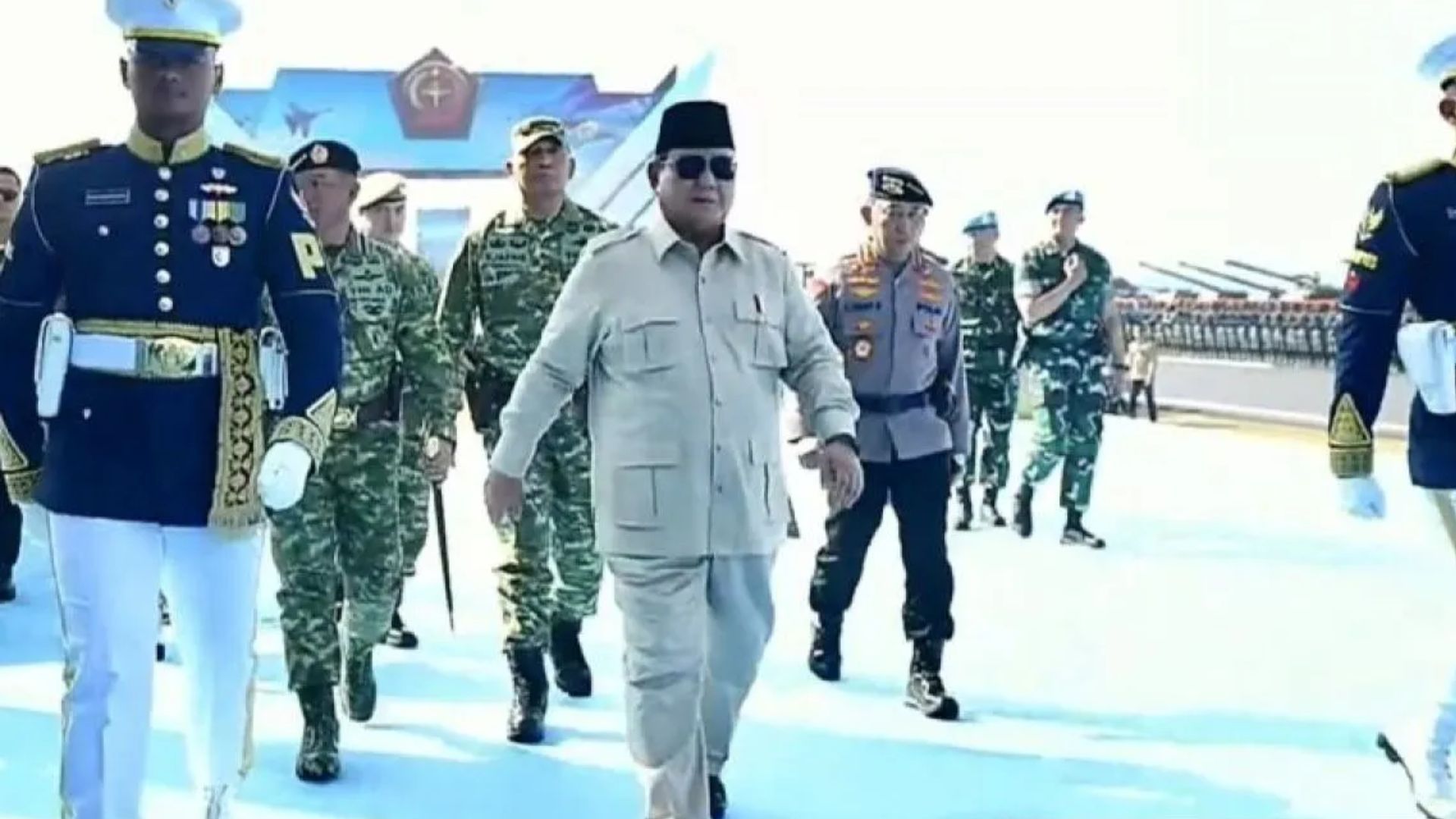 Pelantikan Wakil Panglima TNI, Presiden Prabowo Sambangi Batujajar