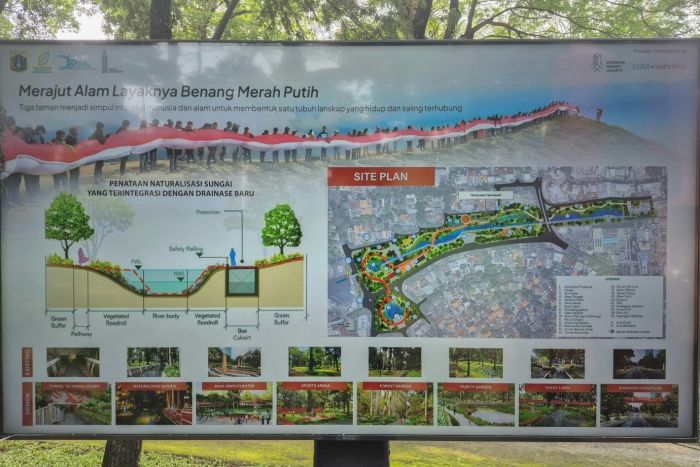 Taman Bendera Pusaka, Gabungan 3 Taman Siap Jadi Spot Kalcer Baru Anak Jaksel