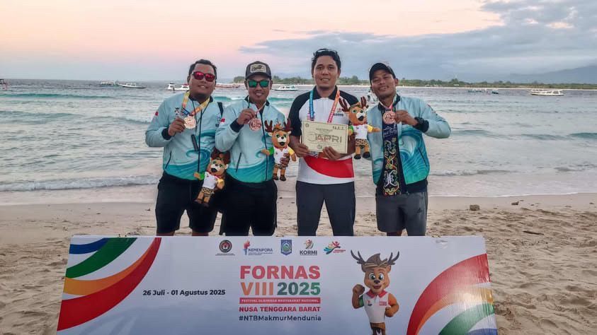 APRI Kalimantan Timur Raih Medali di FORNAS VIII, Buktikan Dominasi di Tengah Cuaca Ekstrem