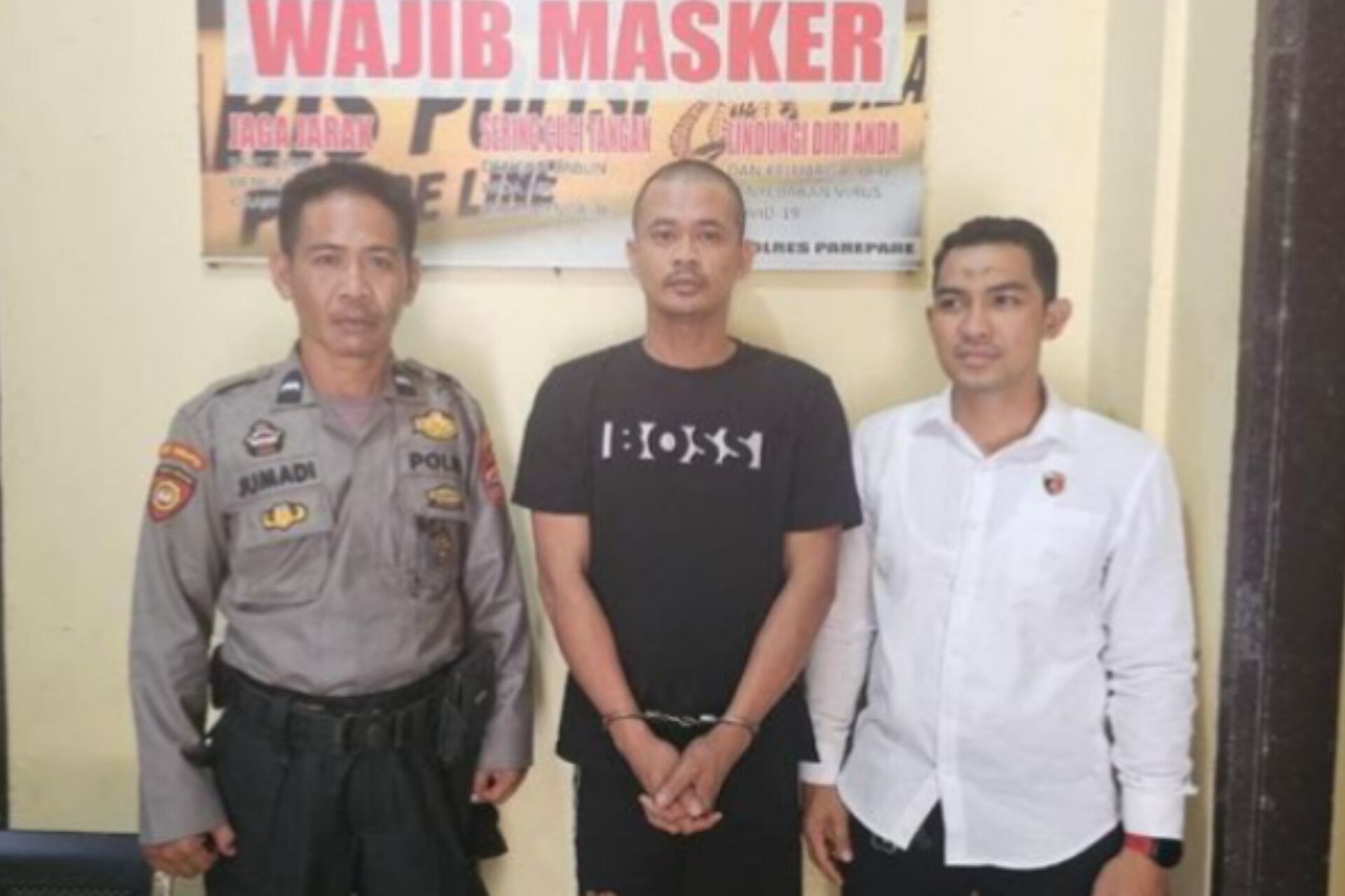 Maling Kepergok Mencuri Aniaya Karyawati Bank di Parepare, Pelaku Ditangkap di Makassar