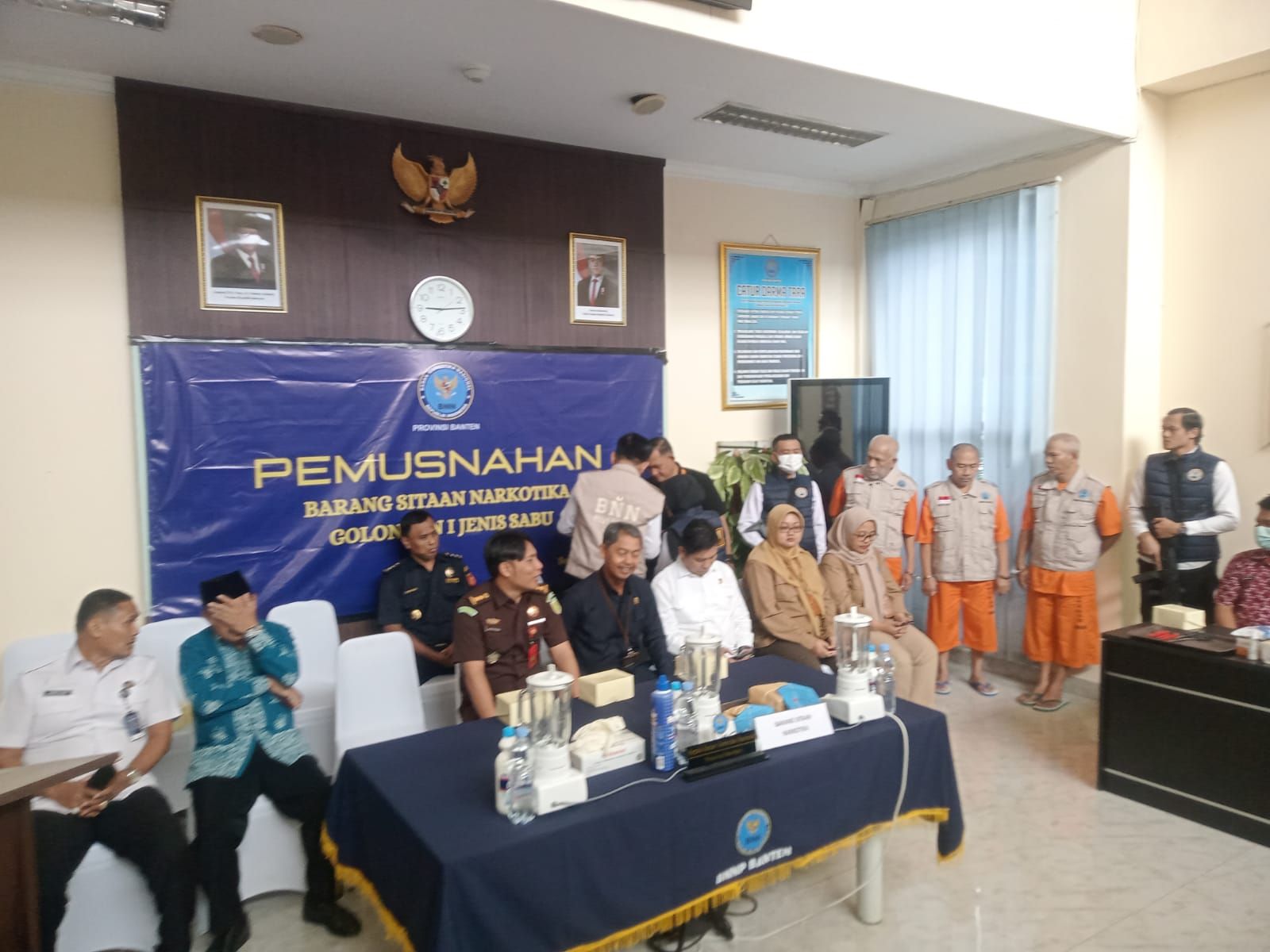 BNNP Banten Gagalkan Peredaran 953 Gram Sabu di Tangerang Selatan