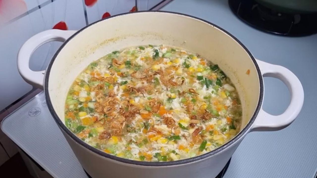 Resep Sop Jagung Manis yang Enak dan Gurih, Bikin Nagih!