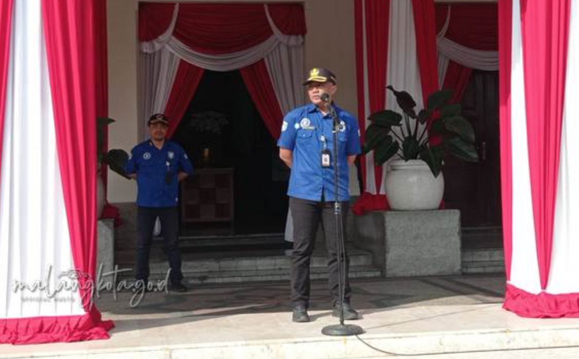Dua Pesan Penting Sekda Saat Apel Pagi ASN Pemkot Malang