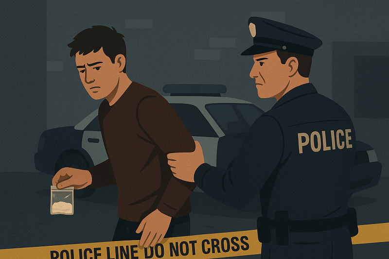 Polisi Tangkap Pria di Berastagi yang Diduga Hendak Menjual Sabu