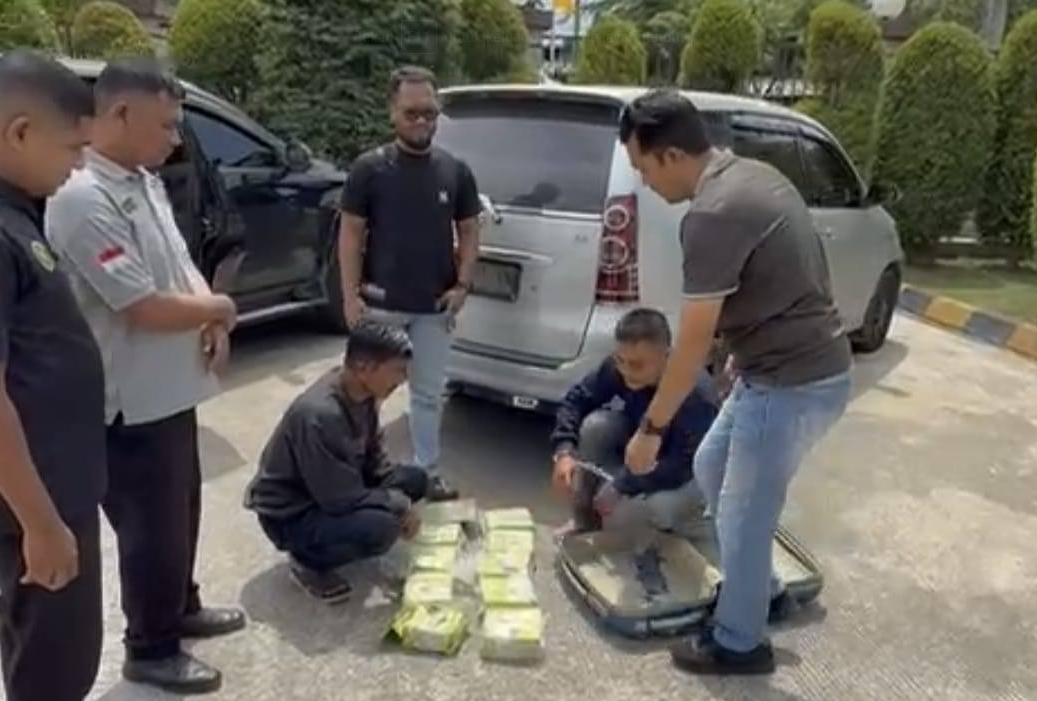 Ditresnarkoba Polda Sumut Berhasil Gagalkan 10 Kg Sabu yang Akan Dibawa ke Palembang