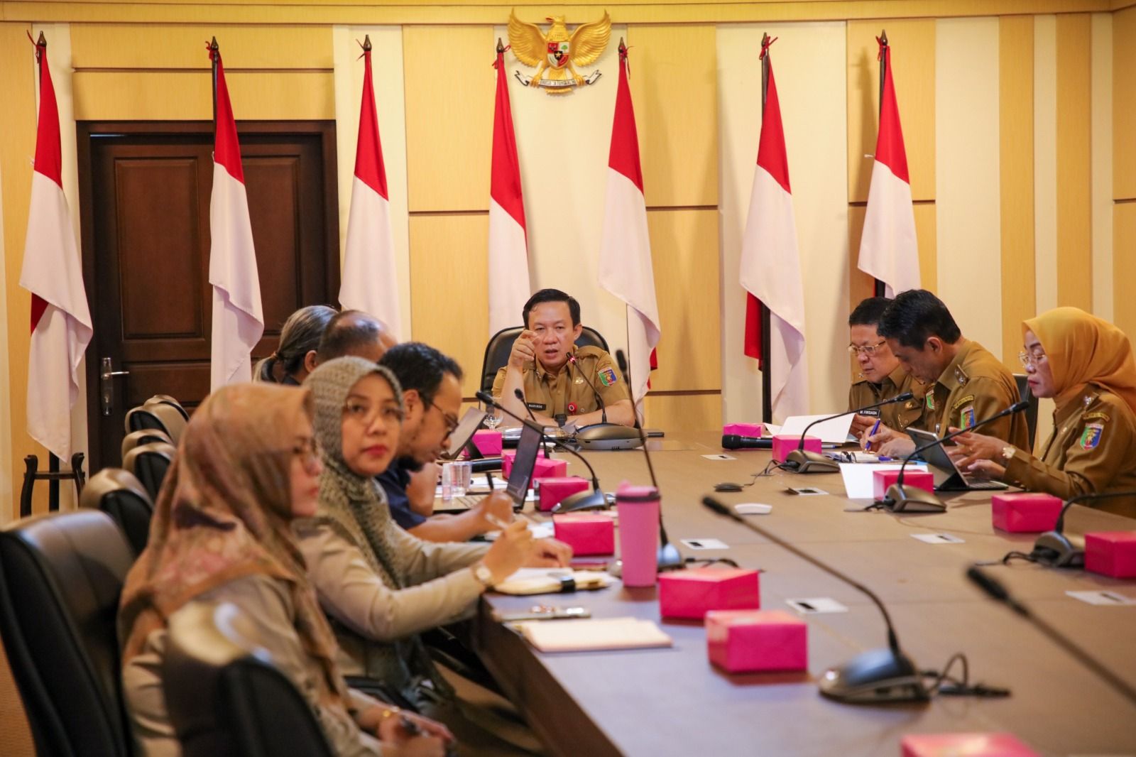 Pemprov Lampung Bahas Pelepasan Aset Lahan Seluas 170 Hektare di Kawasan Itera