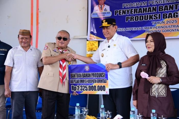 Pemerintah Kucurkan Rp2,3 Miliar Bantu 2.000 Lebih UMKM di Kabupaten Gorontalo