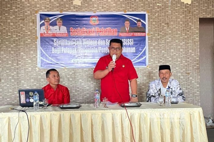 Pelapak di Kawasan Menara Keagungan Limboto Harus Kantongi Sertifikat Higienis dan Halal