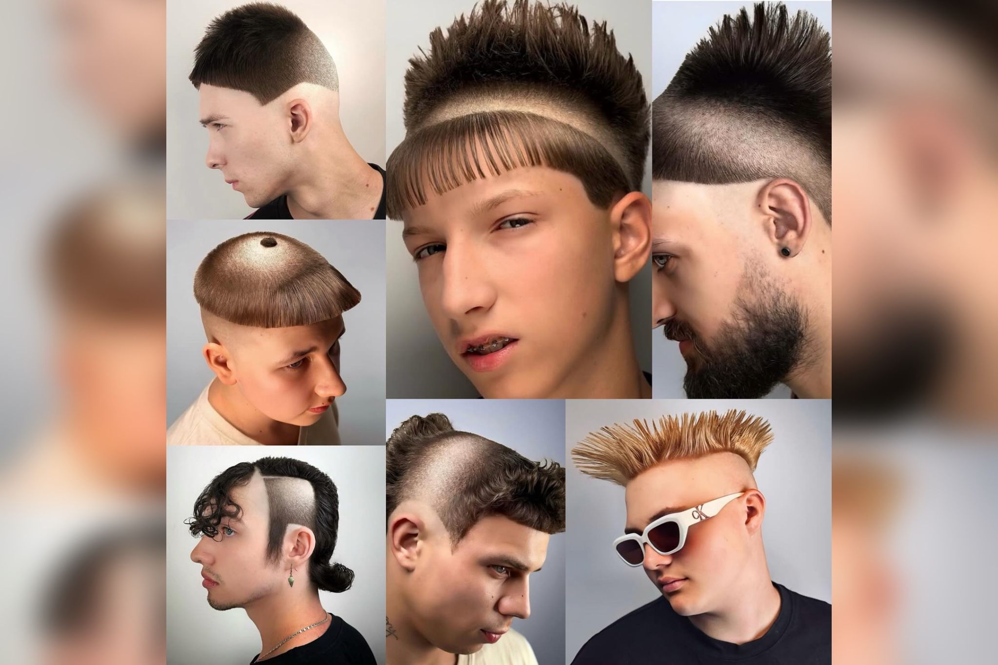 Viral di Medsos, Seniman Cukur Asal Ukraina Rela Bayar Pelanggan Demi Karya Seni Rambut Unik