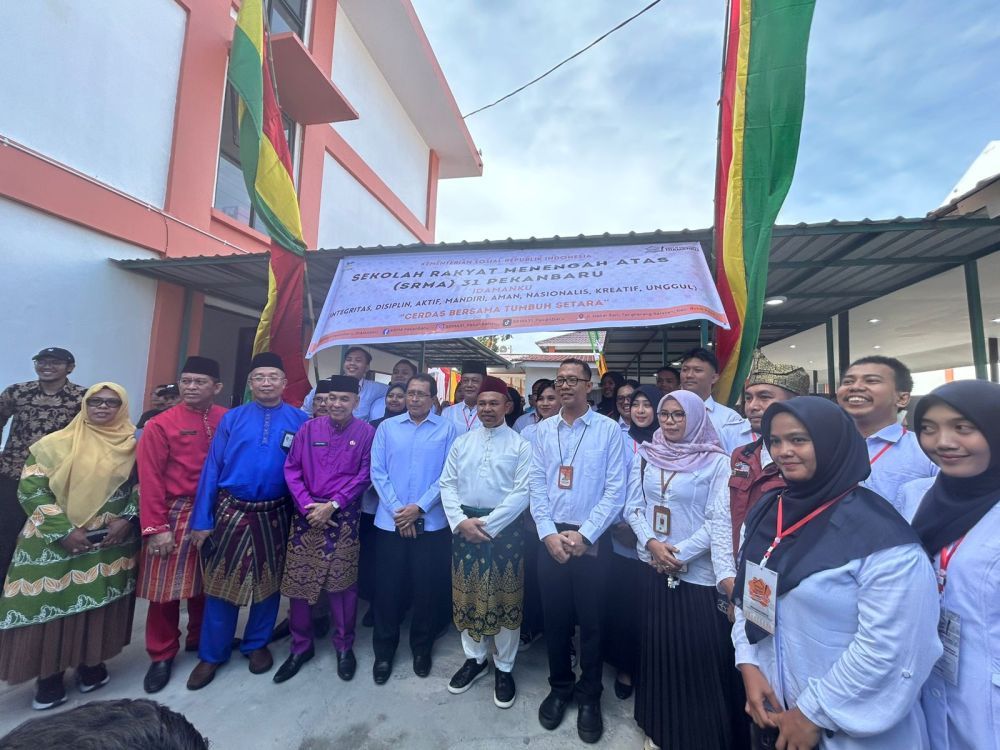 SRMA 31 Diresmikan, Gubri Targetkan Sekolah Rakyat di Seluruh Kabupaten Kota Riau