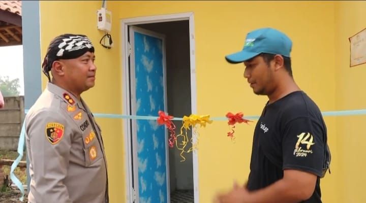 Dukung Sarana Petani Untuk Ketapang Nasional Kapolres Serang Buatkan Sumur Untuk Petani