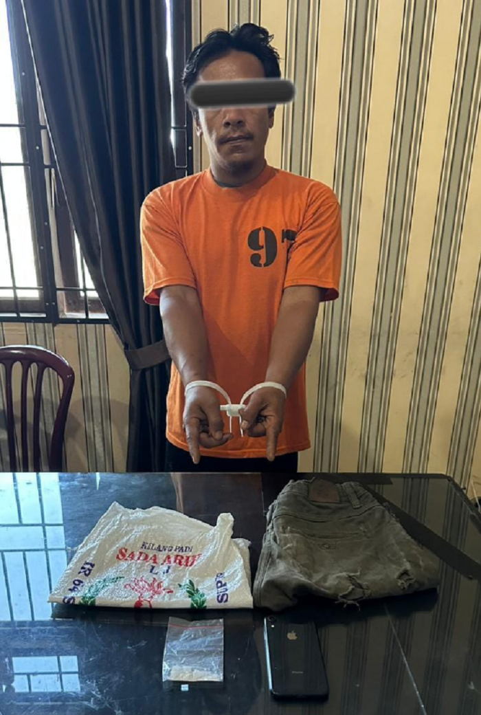 Polisi Temukan 3 Gram Sabu Tersembunyi di Karung Beras, Pria di Kabanjahe Diciduk