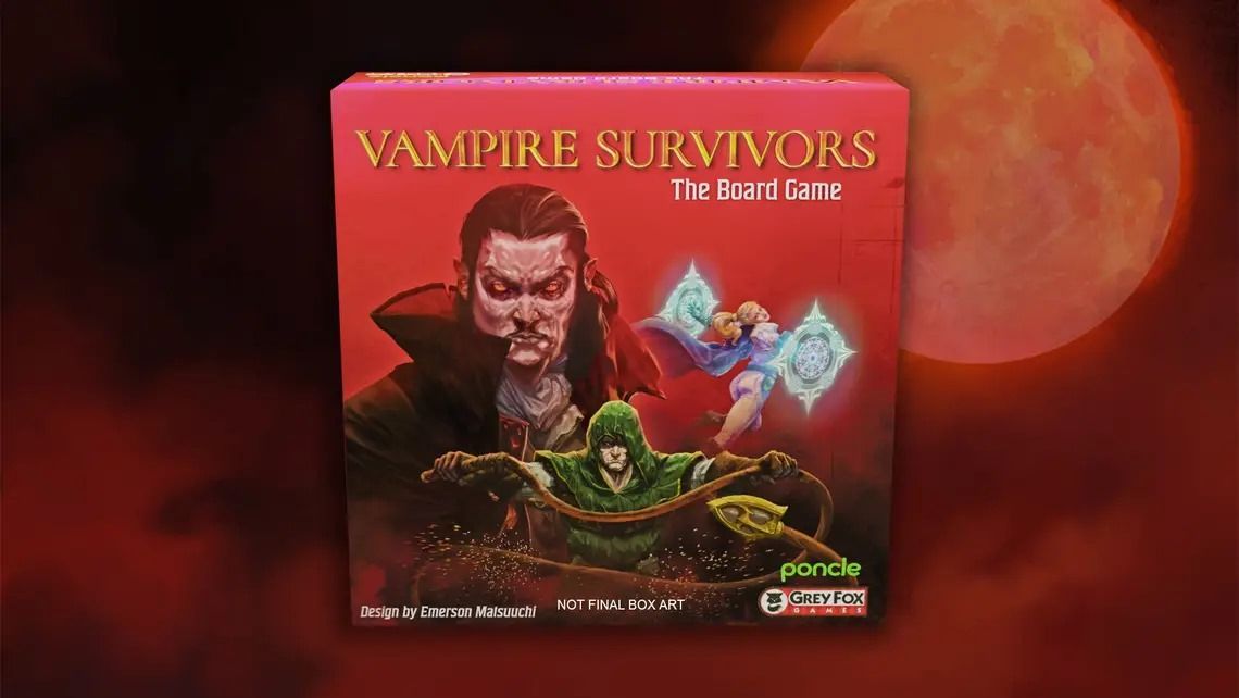 Vampire Survivors: The Board Game Siap Rilis di Kickstarter, Bawa Sensasi Bullet-Hell ke Dunia Nyata
