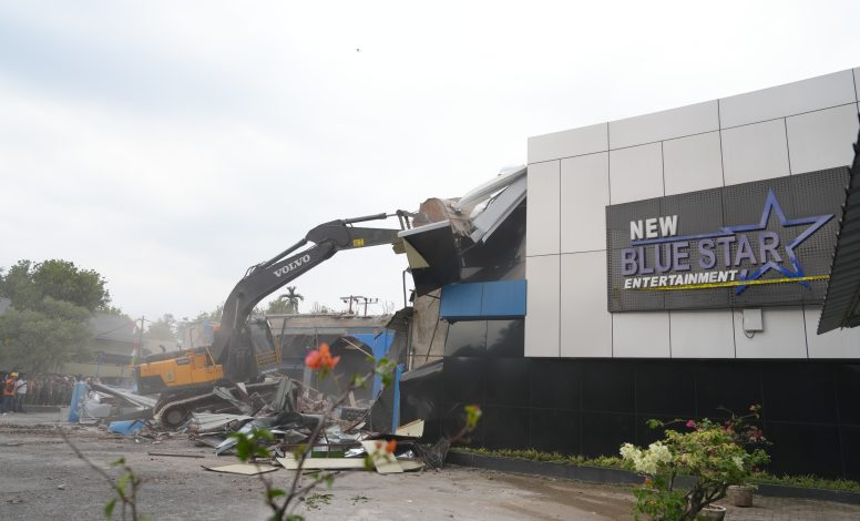 Diskotik New Blue Star Rata dengan Tanah, Pemerintah Tegas Tertibkan Hiburan Malam