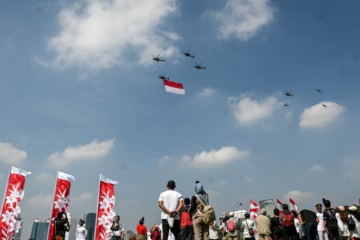 Bangun Jam 3 Pagi, Pelaku UMKM Siapkan Ribuan Porsi Makanan Gratis demi Pesta Rakyat HUT ke-80 RI di Monas