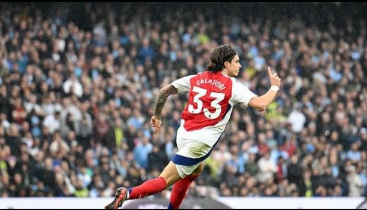 MU vs Arsenal: Gol Tunggal Riccardo Calafiori Bungkam Setan Merah