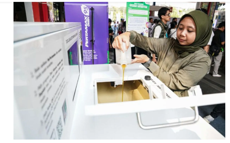 HUT RI ke-80, Pertamina Perluas Program Pengumpulan Minyak Jelantah di Berbagai Kota