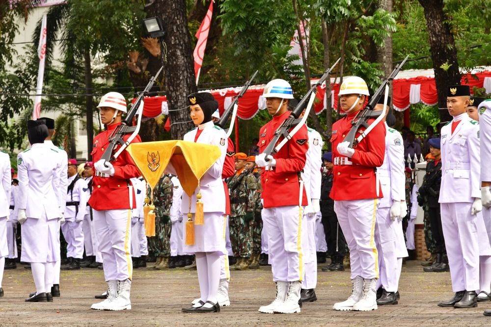 Paskibraka Sulsel 2025 Sukses Jalankan Tugas di Upacara HUT ke-80 RI