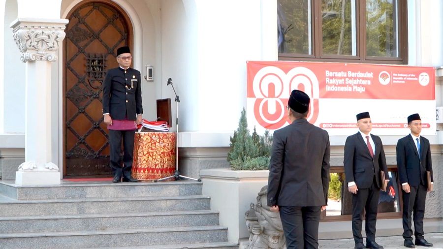 Intip Keseruan Perayaan HUT Ke-80 Indonesia di Bucharest: WNI Antusias Ikuti Lomba Khas 17-an