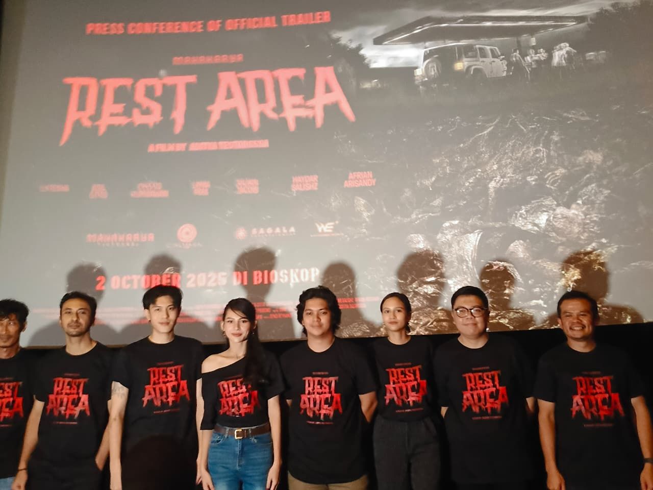 Hantu Kresek Teror Crazy Rich, Lutesha Ungkap Keseruan Main di Film Rest Area