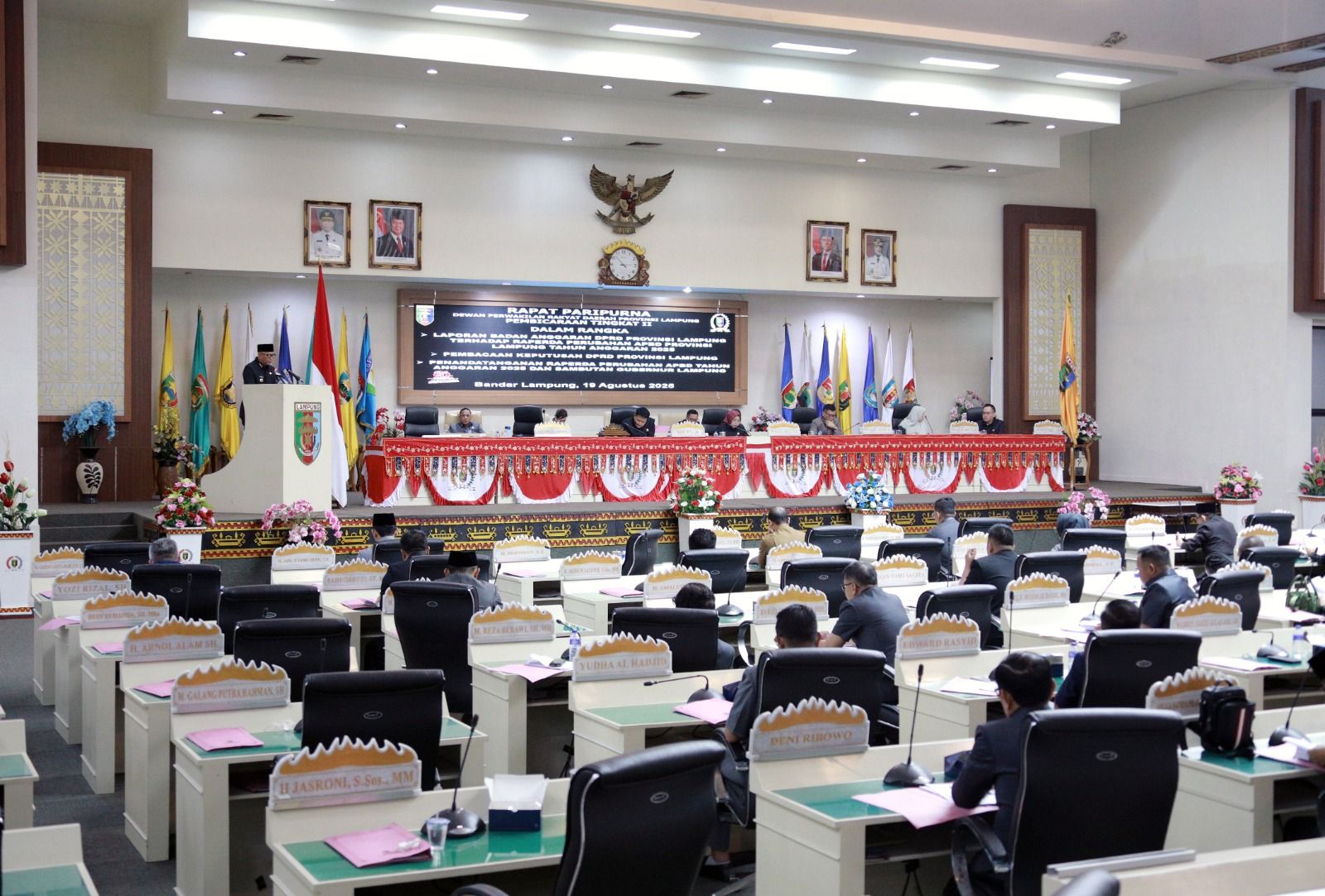 DPRD Lampung Usulkan Pembentukan 30 Peraturan Daerah (Perda) Tahun 2026 Mendatang