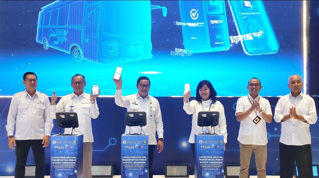 QRIS Tap Meluncur di Tangerang, Awal Revolusi Pembayaran Transportasi Banten