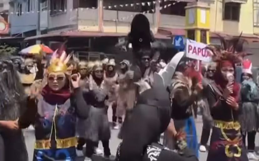 Karnaval HUT RI di Langsa Dinodai Aksi Rasisme ke Papua, Netizen Geram!