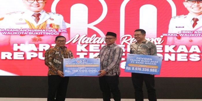 Dalam Rangka HUT RI ke 80 Tahun : Pemko Bukittinggi Adakan Malam Resepsi