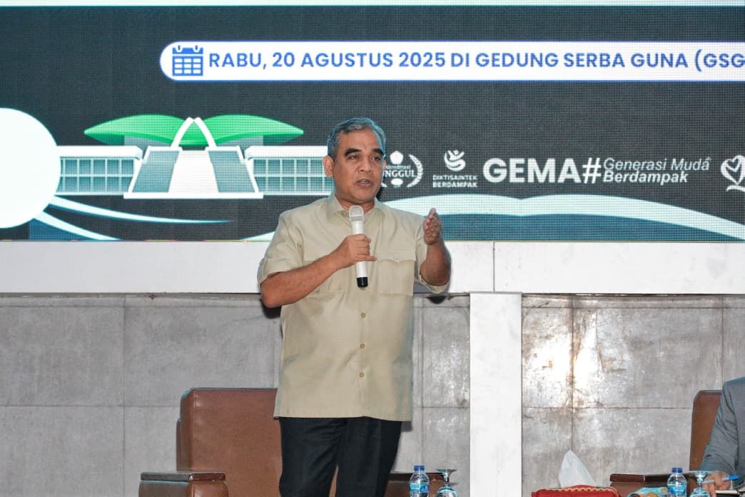 Ketua MPR Ahmad Muzani Beri Kuliah Umum di Unila, Dorong Mahasiswa Perkuat Riset dan Peran dalam Pembangunan Daerah